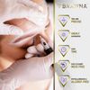 BRAWNA 2 Pack Pro Inked Mapping String for Brow and Lip Measuring - Color - Pink and White