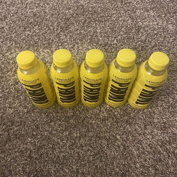 Prime Hydration Drink Lemonade 16.9 FL OZ Limited Edition NEW Lot Of 5