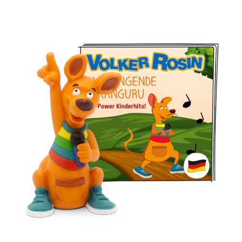 tonies Audio figures for Toniebox, Volker Rosin, The Singing Kangaroo, Children's Songs for Children 3 Years and Up, Playing Time Approx. 50 minutes (German Language Product)