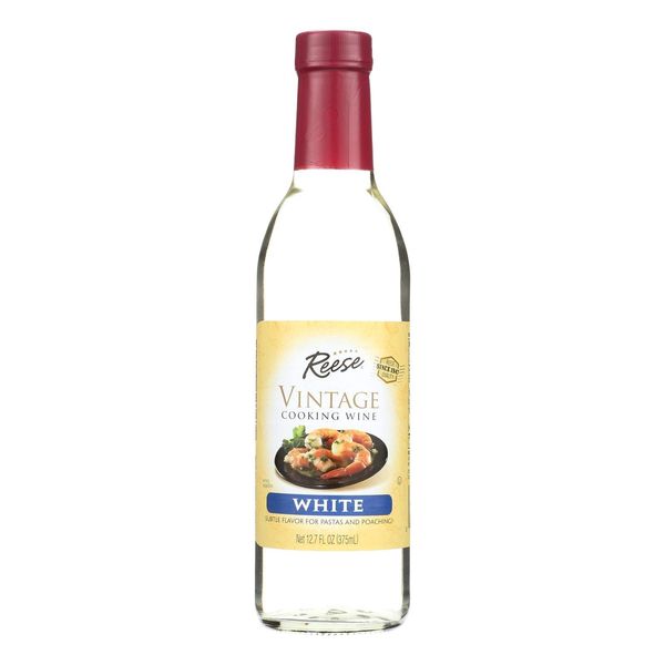 Reese Vintage White Cooking Wine, 12.7-ounce Bottles (Case of 6)