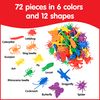 edxeducation Bug Counters - Set of 72 - Early Math Manipulatives - Learn Counting, Colors, Sorting and Sequencing - Home Learning