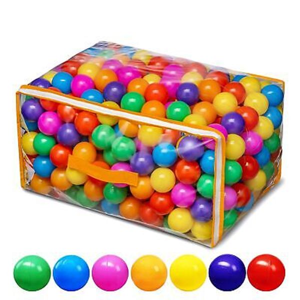 Vanland Ball Pit Balls for Baby and Toddler Phthalate Free BPA Free Crush Pro...