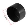 uxcell Screw Protector Screw Cover Cap Bolt Protector 50mm ID Vinyl Round Black 4pcs