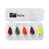 Zite Fishing Trout Blinker Set of 10 | Stick Spoons Trout Bait Ultra Light Fishing Lure | Spoon Pencil Case Bait Folder Trout Fishing
