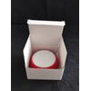 English Talking Button Voice Alarm Clock Blind Visually Senior Speaking RED Time