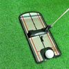 Golf Putting Mirror Training Alignment Aid Swing Trainer Eye Line Practice Tool