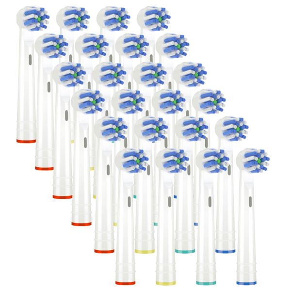 Replacement Toothbrush Head Set 24 Pack of Electric Toothbrush Heads Compatible with Oral B and Braun