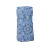Bandana/Powder Blue Swaddle Blanket O-S