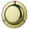 Raw Round Metal Ashtray