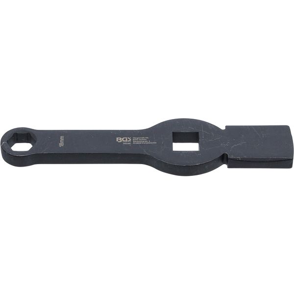 BGS 35348 | Slogging Ring Spanner | Hexagon | with 2 Striking Faces | 18 mm