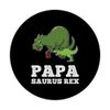 Papasaurus Rex Dinosaur Basketball Dad Father's Day Gift