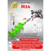 M14 Adapter for Agitator, Drilling rigs, Soil Drill rig