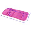 Cotton & Bubble Fleece Pram Insert, Liner Covers 5pt Universal Reversible (Elephants/Grey)