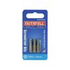 Faithfull Security S2 Grade Steel Screwdriver Bits T40S x 25mm (Pack 3)