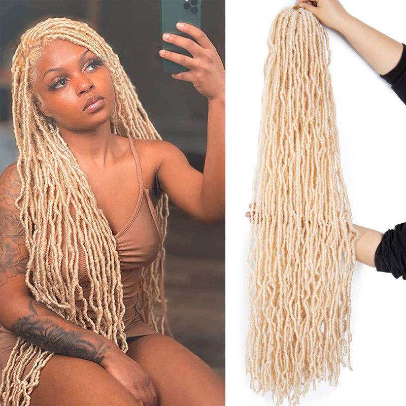Soft Locs Faux Locs Crochet Hair 36 Inch 6 Packs Long Crochet Locs For ...