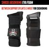 Triple Eight Saver Series Wristsavers (Black, Junior)