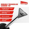 Goldblatt Grout Removal Tool Carbide Tips Grout Cleaner Caulking Remover Scraper