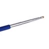Pointer - Teachers Pointer - Teaching Pointer - Hand Pointer Extended Length, Presenter Whiteboard Pointer, Black Matte with Chrome Trim (Blue Frosted)