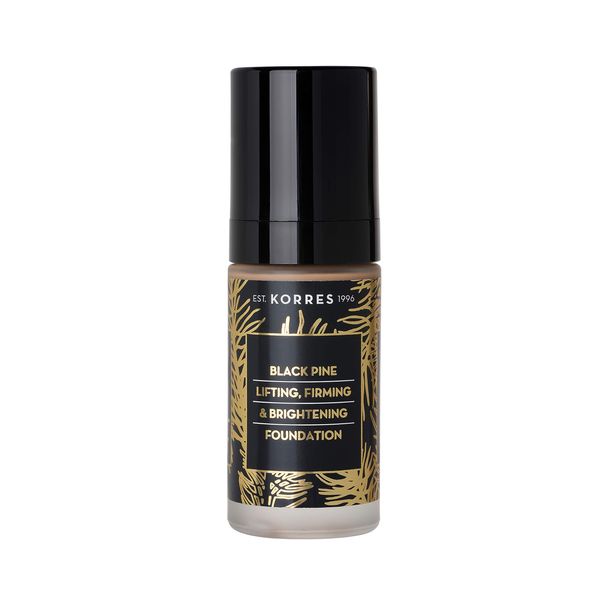 KORRES Natural Black Pine Foundation Shade 4 30 ml, Vegan