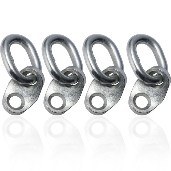 VEXPLO 7100 Engine Lift Bracket 5500 lb Capacity Engine Lifting Brackets for Using with Engine Hoist Leveler and Lifting Sling Rigging Engine Stand (Pack 4)