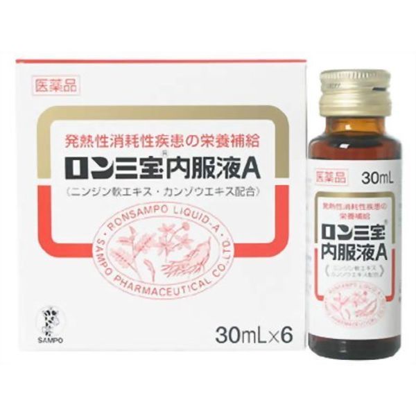 【第3類医薬品】ロン三宝内服液A 30mL×6 ×7