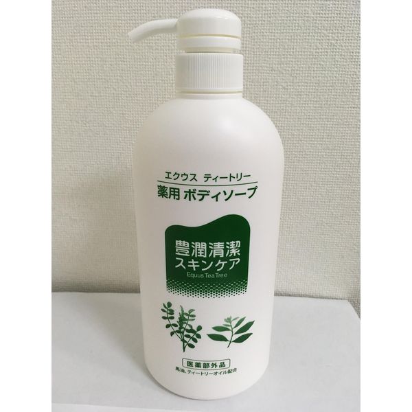 Equus Tea Tree Medicated Body Soap 16.9 fl oz (550 ml)