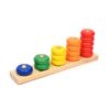 Goki 58941 Sorting Game Learn to Count with Rings, S