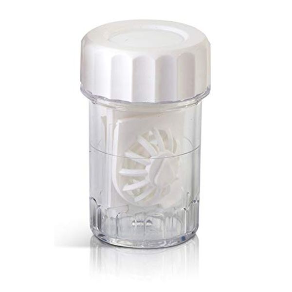 Sports Vision's Contact lens Cases - Barrel Type 6 Pieces Made in the UK For Multipurpose Contact lens Solution