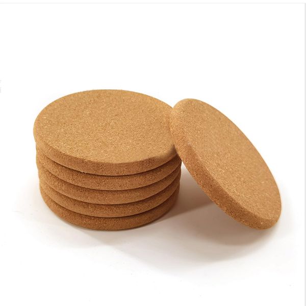 Cork Trivets for Hot Dishes, 6 Pack Hot Pads Pot Holders for Kitchen Countertops, Multi Use Cork Coaster for Table, Dishes, Pots, Pans and Plants-7.5inch