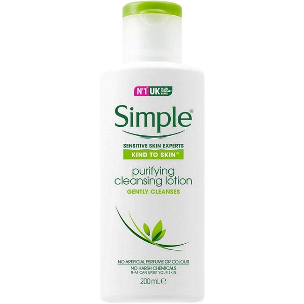 Simple Kind To Skin Purifying Cleansing Lotion 200 ml