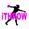 CafePress Pink Discus Sticker Oval Car Bumper Sticker