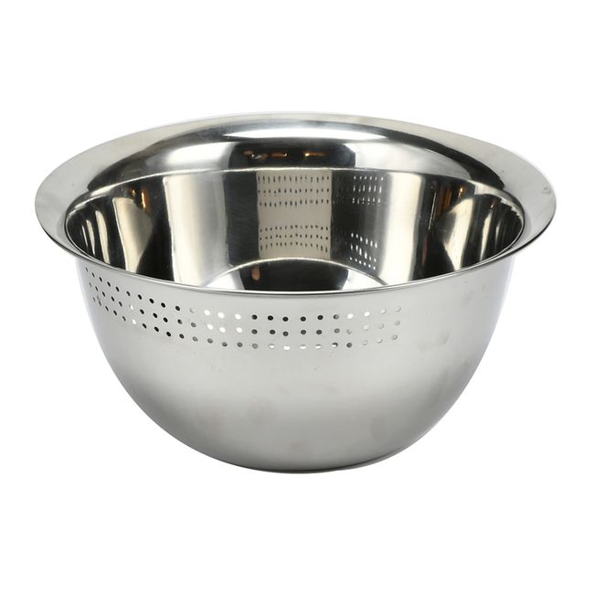 Pearl Metal HB-4776 Drainer Bowl, 8.3 inches (21 cm), Stainless Steel, At Aqua