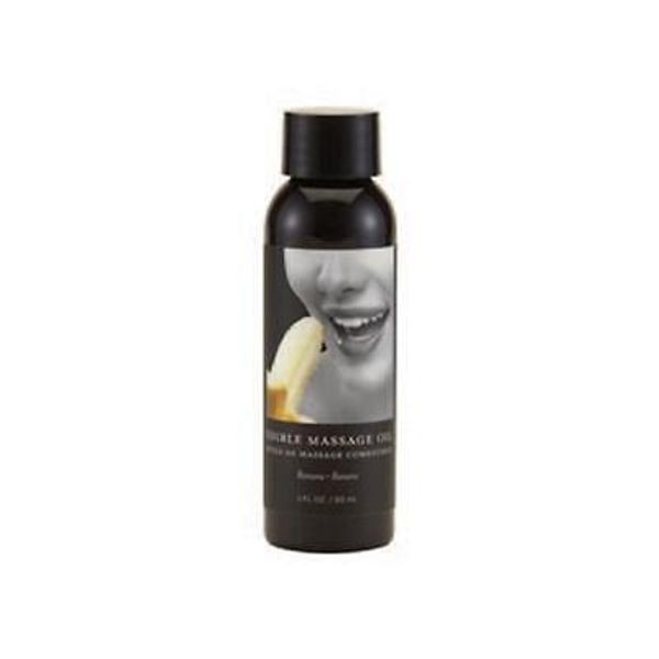 Earthly Body Edible Massage Oil Banana 2oz