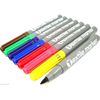 Tiger textile fabric markers - set of 8 assorted colours