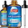 Cliny Ear Cleaner for Dogs and Cats - New Formula Ear Solution Drops - Otic