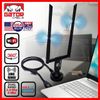 WiFi USB 3.0 Adapter Antenna Long Range Wireless Extender 1200Mbps Dual Band