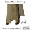 Marvin Integrity Hinged Door Sweep for Primary Active Door Right Hand Door Sweep