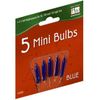 Christmas Lights Replacement Bulb, For 50, 100 & 150-Light Sets, Blue, 2.5-Volt