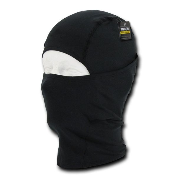 RAPDOM Mens Balaclavas-Headwear, Black