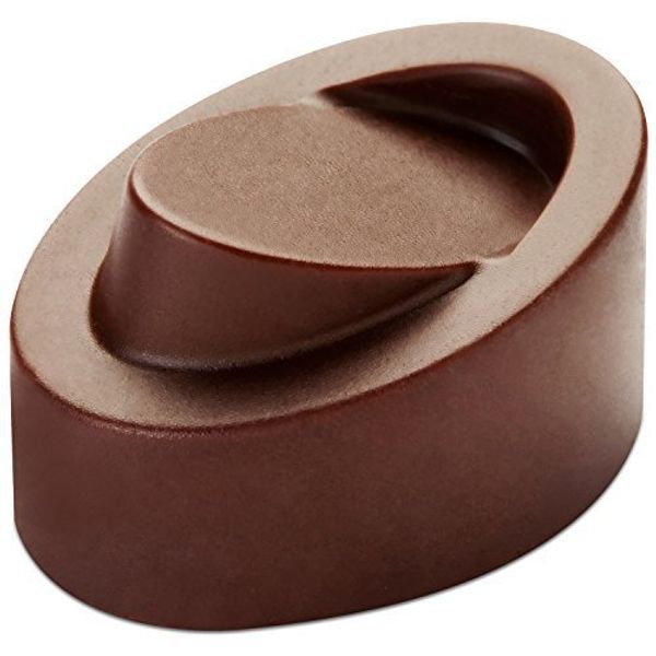 Pavoni Tilted Oval Chocolate Mould by Pavoni