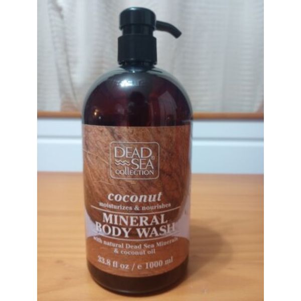1 Bottles Dead Sea Collection 33.8 Oz Coconut Oil Moisture Mineral Body Wash