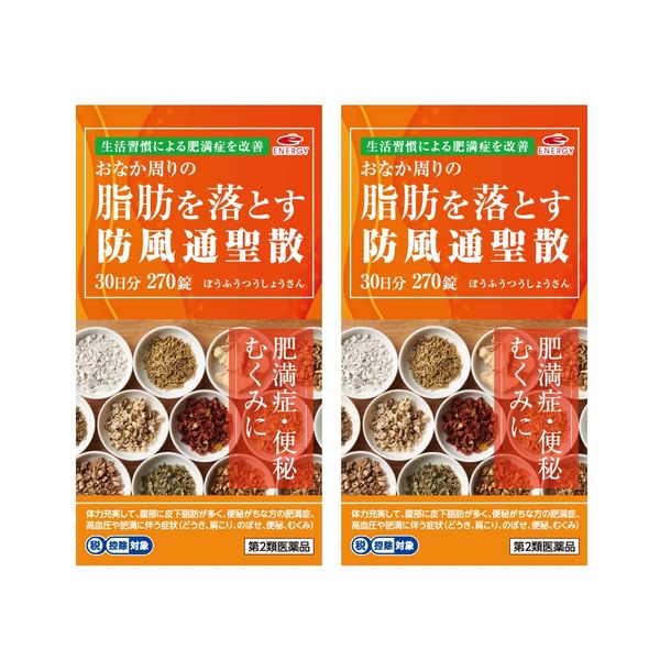 【第2類医薬品】阪本漢法の防風通聖散錠 270錠 ×2