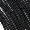 Frcolor 20ps Ponytail Hooks Holder Rubber Bands Elastic Hook Hair Tie for Hair Styling (Black)