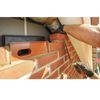 Quick Nesting Brick Box, White Breeding Bird House for Brick or Rendered Walls