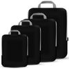 4 Set Compression Packing Cubes Travel - Travel Accessories Expandable Packin...