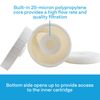 SpiroPure 20x4.5 Empty Refillable Filter Cartridges with Polyester Pads (Case of 3)