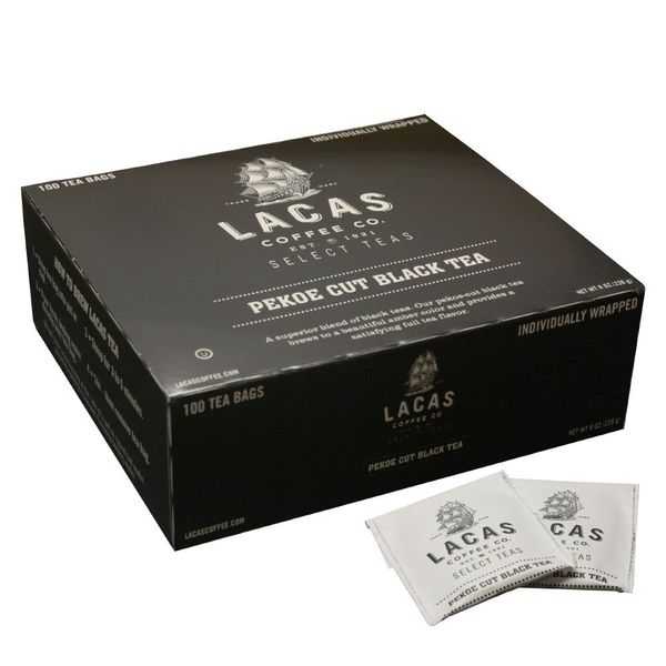 Lacas Coffee Company Hot Tea Pekoe Cut Black Tea