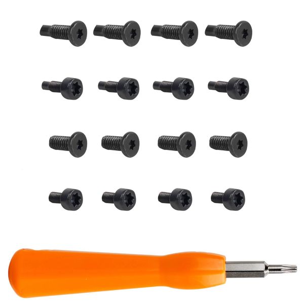 KPPTYTY Ring Doorbell Screws and Screwdriver Kit, Replacement Security Screws Compatible with Video Doorbell 2 and Pro, Video Doorbell,Video Doorbell 3and Pro(4Set /16pcs)