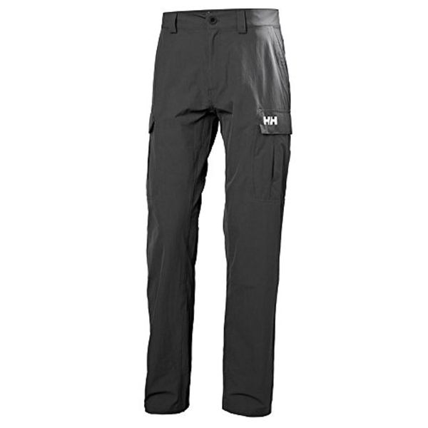 Helly-Hansen 33996 Men's Hh Qd Cargo Pant, Ebony - 34