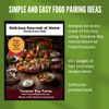 Traverse Bay Farms Nationally Award-Winning Salsa (Fruit Sampler 4 Jars with Book)